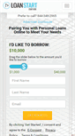 Mobile Screenshot of loanstart.com